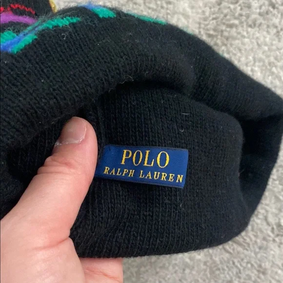 Colorful Ski Knit Beanie - Picture 2 of 3